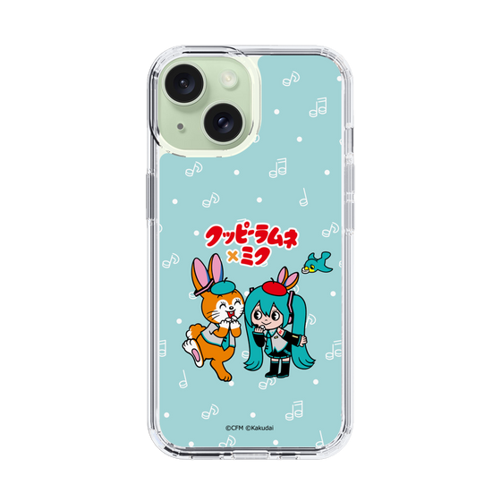スリムプロテクションケース［ 初音ミク×クッピーラムネ - 初音ミク×クッピー - デフォルメイラスト ］