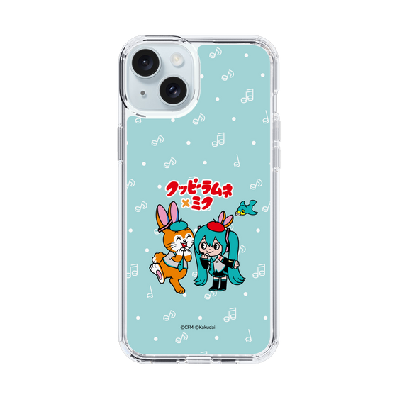 スリムプロテクションケース［ 初音ミク×クッピーラムネ - 初音ミク×クッピー - デフォルメイラスト ］