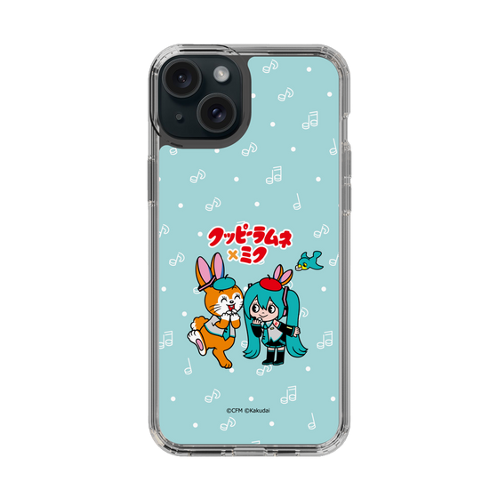 スリムプロテクションケース［ 初音ミク×クッピーラムネ - 初音ミク×クッピー - デフォルメイラスト ］