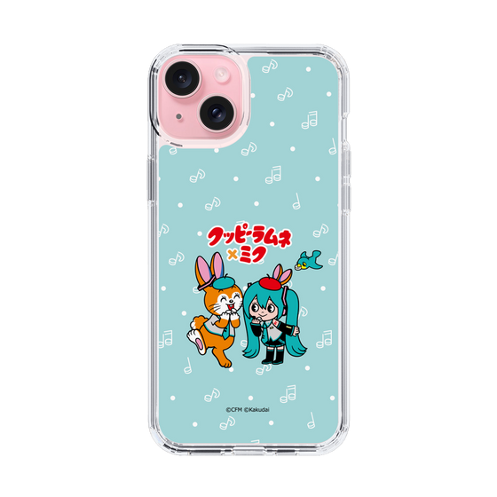 スリムプロテクションケース［ 初音ミク×クッピーラムネ - 初音ミク×クッピー - デフォルメイラスト ］