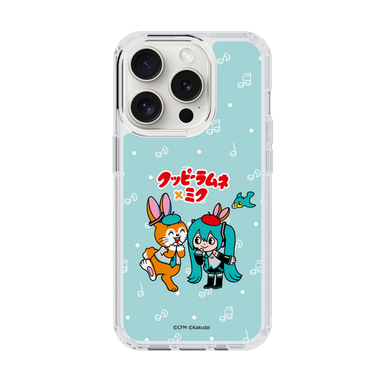 スリムプロテクションケース［ 初音ミク×クッピーラムネ - 初音ミク×クッピー - デフォルメイラスト ］
