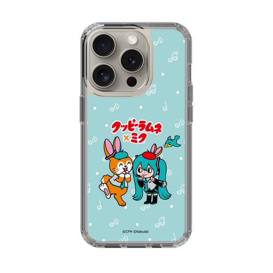 スリムプロテクションケース［ 初音ミク×クッピーラムネ - 初音ミク×クッピー - デフォルメイラスト ］