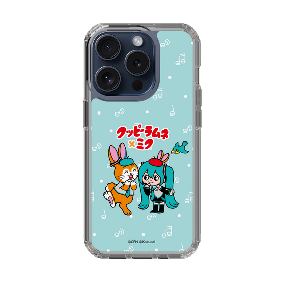スリムプロテクションケース［ 初音ミク×クッピーラムネ - 初音ミク×クッピー - デフォルメイラスト ］
