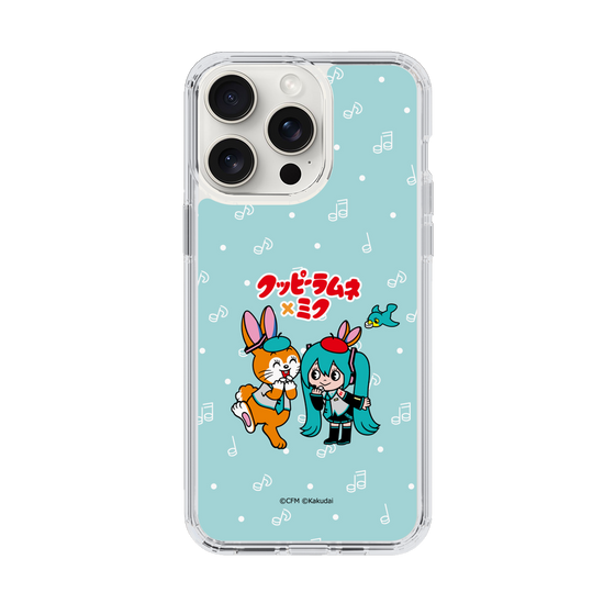 スリムプロテクションケース［ 初音ミク×クッピーラムネ - 初音ミク×クッピー - デフォルメイラスト ］