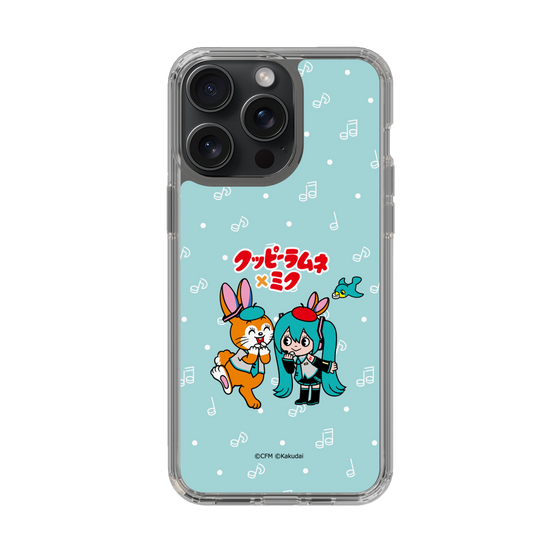 スリムプロテクションケース［ 初音ミク×クッピーラムネ - 初音ミク×クッピー - デフォルメイラスト ］