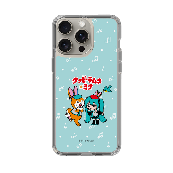 スリムプロテクションケース［ 初音ミク×クッピーラムネ - 初音ミク×クッピー - デフォルメイラスト ］
