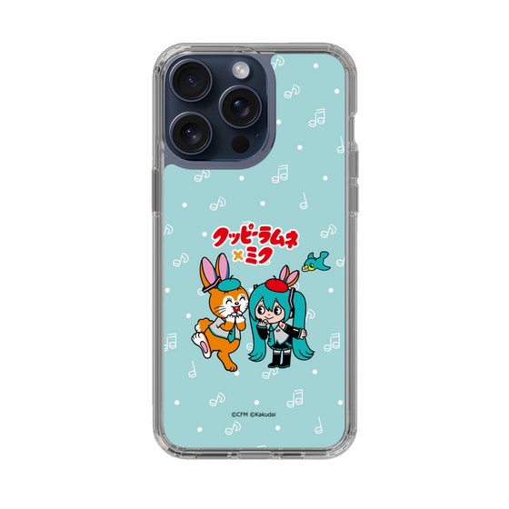 スリムプロテクションケース［ 初音ミク×クッピーラムネ - 初音ミク×クッピー - デフォルメイラスト ］