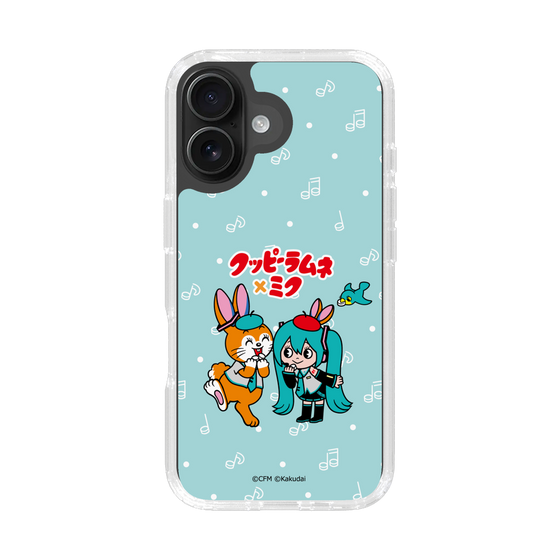 スリムプロテクションケース［ 初音ミク×クッピーラムネ - 初音ミク×クッピー - デフォルメイラスト ］