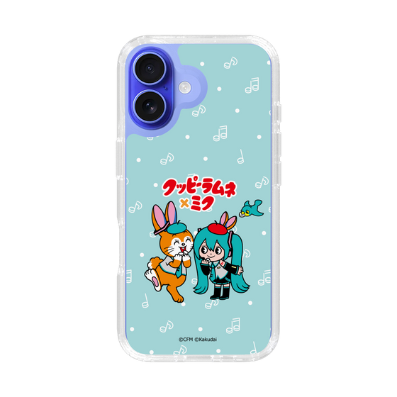 スリムプロテクションケース［ 初音ミク×クッピーラムネ - 初音ミク×クッピー - デフォルメイラスト ］