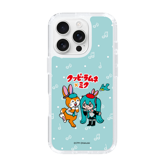 スリムプロテクションケース［ 初音ミク×クッピーラムネ - 初音ミク×クッピー - デフォルメイラスト ］