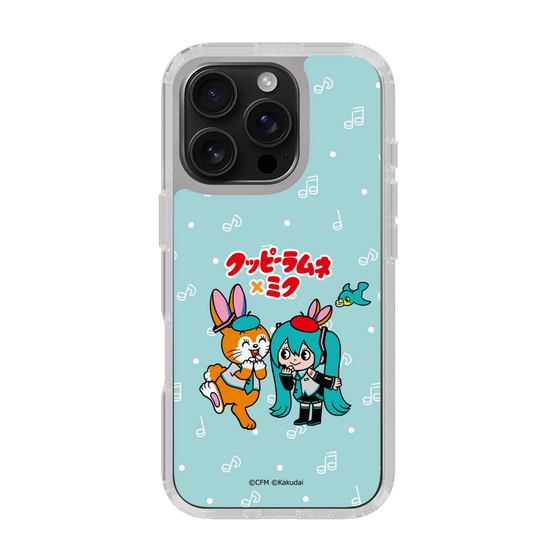 スリムプロテクションケース［ 初音ミク×クッピーラムネ - 初音ミク×クッピー - デフォルメイラスト ］