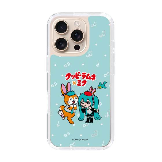 スリムプロテクションケース［ 初音ミク×クッピーラムネ - 初音ミク×クッピー - デフォルメイラスト ］