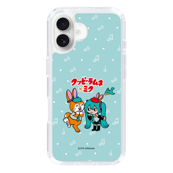 スリムプロテクションケース［ 初音ミク×クッピーラムネ - 初音ミク×クッピー - デフォルメイラスト ］
