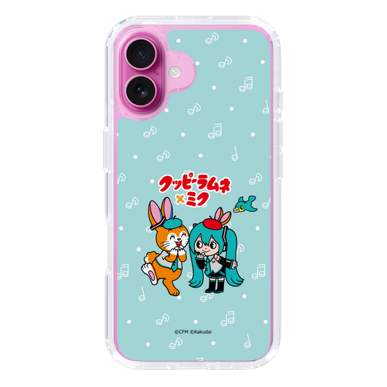 スリムプロテクションケース［ 初音ミク×クッピーラムネ - 初音ミク×クッピー - デフォルメイラスト ］