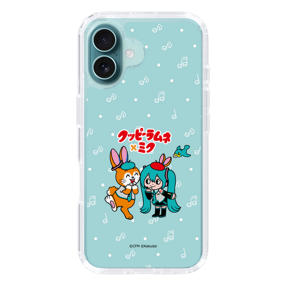 スリムプロテクションケース［ 初音ミク×クッピーラムネ - 初音ミク×クッピー - デフォルメイラスト ］
