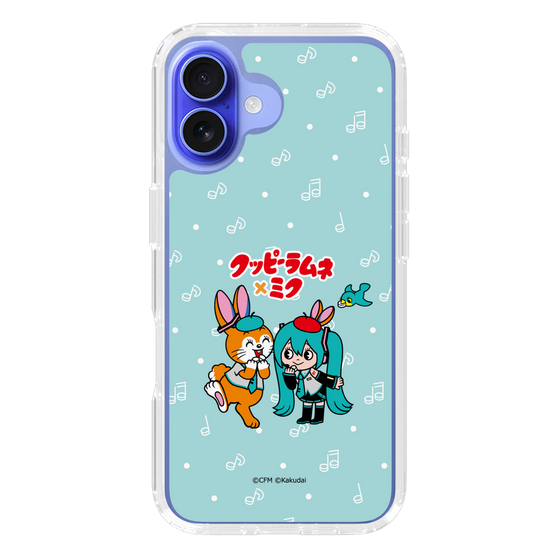スリムプロテクションケース［ 初音ミク×クッピーラムネ - 初音ミク×クッピー - デフォルメイラスト ］