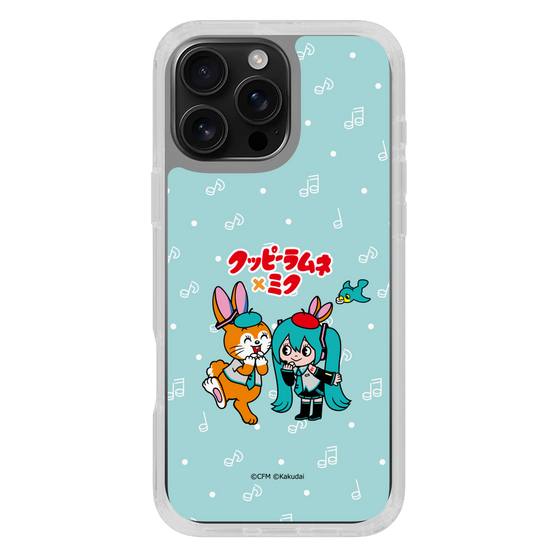 スリムプロテクションケース［ 初音ミク×クッピーラムネ - 初音ミク×クッピー - デフォルメイラスト ］