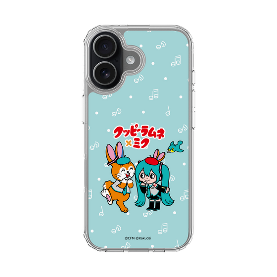 スリムプロテクションケース［ 初音ミク×クッピーラムネ - 初音ミク×クッピー - デフォルメイラスト ］
