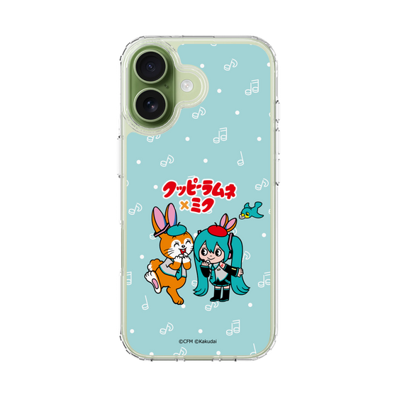 スリムプロテクションケース［ 初音ミク×クッピーラムネ - 初音ミク×クッピー - デフォルメイラスト ］