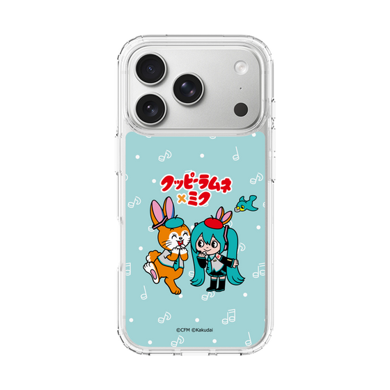 スリムプロテクションケース［ 初音ミク×クッピーラムネ - 初音ミク×クッピー - デフォルメイラスト ］
