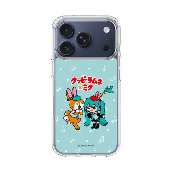 スリムプロテクションケース［ 初音ミク×クッピーラムネ - 初音ミク×クッピー - デフォルメイラスト ］