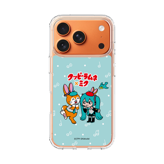 スリムプロテクションケース［ 初音ミク×クッピーラムネ - 初音ミク×クッピー - デフォルメイラスト ］