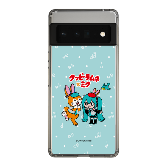 スリムプロテクションケース［ 初音ミク×クッピーラムネ - 初音ミク×クッピー - デフォルメイラスト ］