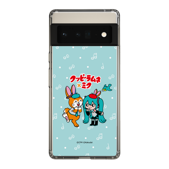 スリムプロテクションケース［ 初音ミク×クッピーラムネ - 初音ミク×クッピー - デフォルメイラスト ］