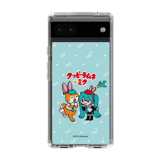 スリムプロテクションケース［ 初音ミク×クッピーラムネ - 初音ミク×クッピー - デフォルメイラスト ］