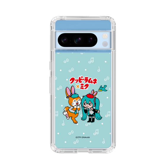 スリムプロテクションケース［ 初音ミク×クッピーラムネ - 初音ミク×クッピー - デフォルメイラスト ］