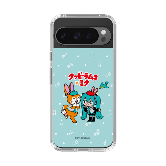 スリムプロテクションケース［ 初音ミク×クッピーラムネ - 初音ミク×クッピー - デフォルメイラスト ］