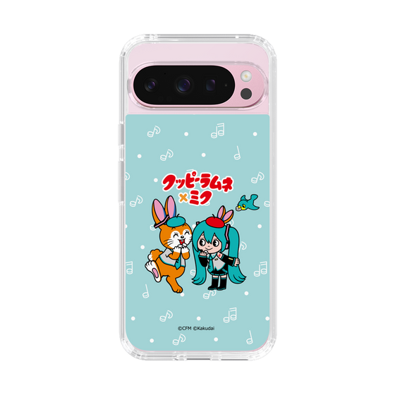 スリムプロテクションケース［ 初音ミク×クッピーラムネ - 初音ミク×クッピー - デフォルメイラスト ］