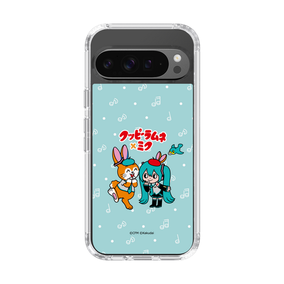スリムプロテクションケース［ 初音ミク×クッピーラムネ - 初音ミク×クッピー - デフォルメイラスト ］