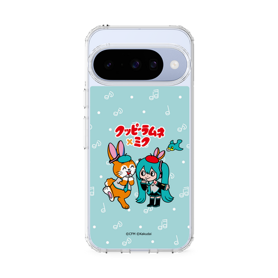 スリムプロテクションケース［ 初音ミク×クッピーラムネ - 初音ミク×クッピー - デフォルメイラスト ］