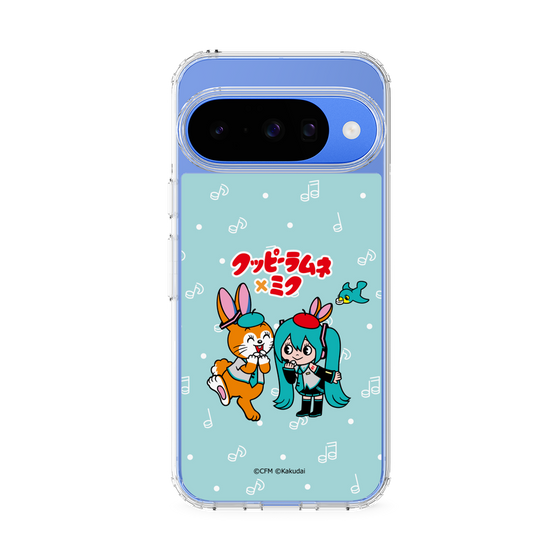 スリムプロテクションケース［ 初音ミク×クッピーラムネ - 初音ミク×クッピー - デフォルメイラスト ］