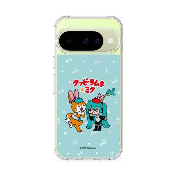 スリムプロテクションケース［ 初音ミク×クッピーラムネ - 初音ミク×クッピー - デフォルメイラスト ］