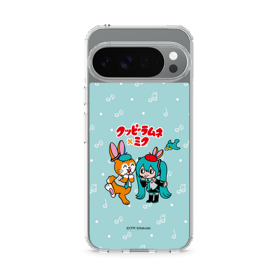 スリムプロテクションケース［ 初音ミク×クッピーラムネ - 初音ミク×クッピー - デフォルメイラスト ］