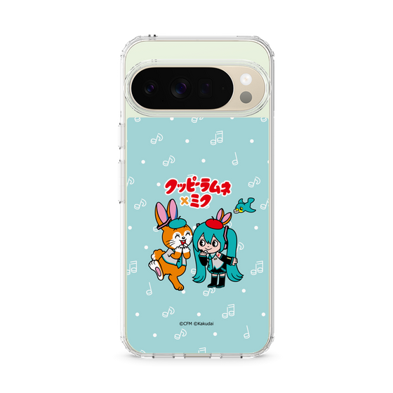 スリムプロテクションケース［ 初音ミク×クッピーラムネ - 初音ミク×クッピー - デフォルメイラスト ］