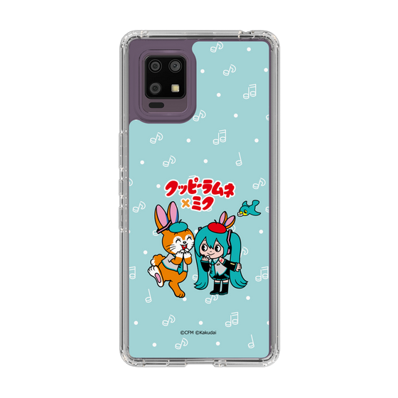 スリムプロテクションケース［ 初音ミク×クッピーラムネ - 初音ミク×クッピー - デフォルメイラスト ］