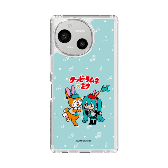 スリムプロテクションケース［ 初音ミク×クッピーラムネ - 初音ミク×クッピー - デフォルメイラスト ］