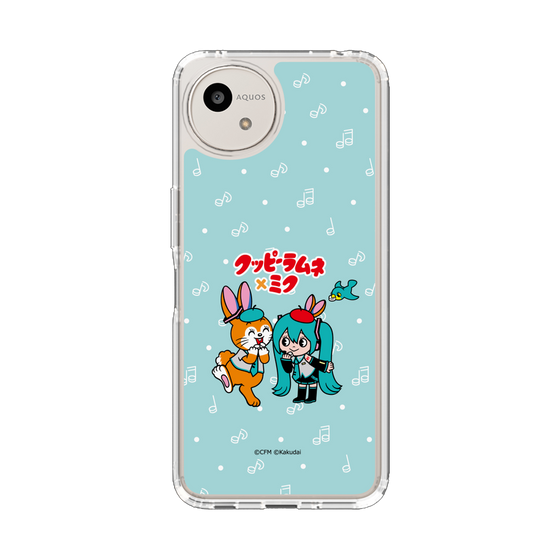 スリムプロテクションケース［ 初音ミク×クッピーラムネ - 初音ミク×クッピー - デフォルメイラスト ］