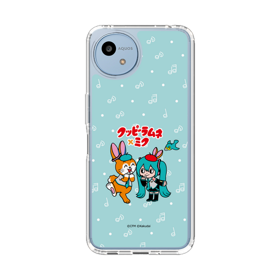 スリムプロテクションケース［ 初音ミク×クッピーラムネ - 初音ミク×クッピー - デフォルメイラスト ］