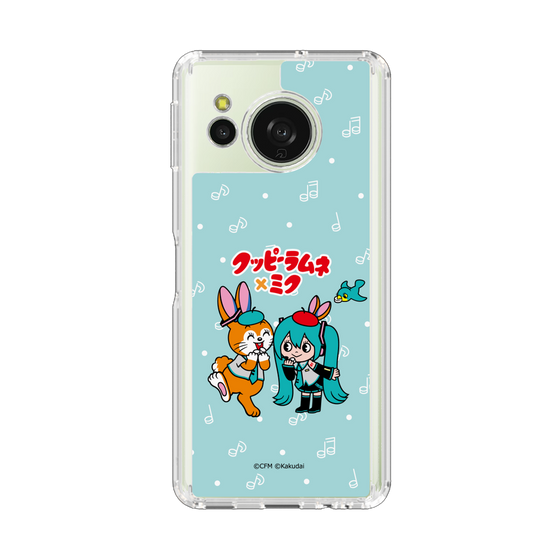 スリムプロテクションケース［ 初音ミク×クッピーラムネ - 初音ミク×クッピー - デフォルメイラスト ］