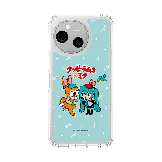 スリムプロテクションケース［ 初音ミク×クッピーラムネ - 初音ミク×クッピー - デフォルメイラスト ］