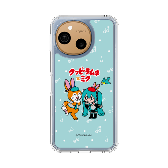 スリムプロテクションケース［ 初音ミク×クッピーラムネ - 初音ミク×クッピー - デフォルメイラスト ］