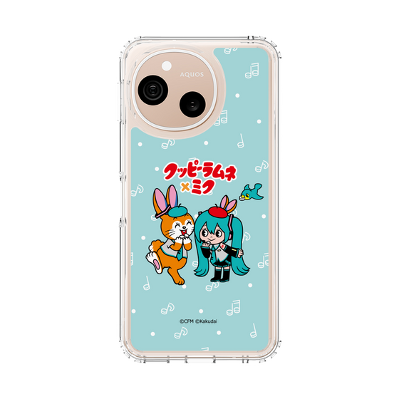 スリムプロテクションケース［ 初音ミク×クッピーラムネ - 初音ミク×クッピー - デフォルメイラスト ］