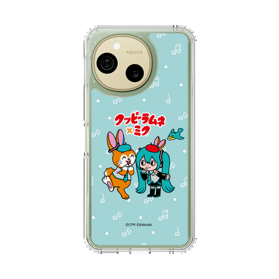 スリムプロテクションケース［ 初音ミク×クッピーラムネ - 初音ミク×クッピー - デフォルメイラスト ］