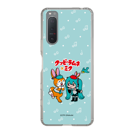 スリムプロテクションケース［ 初音ミク×クッピーラムネ - 初音ミク×クッピー - デフォルメイラスト ］