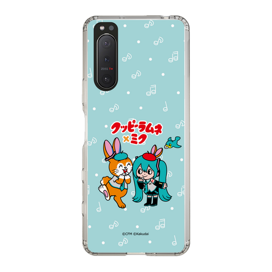 スリムプロテクションケース［ 初音ミク×クッピーラムネ - 初音ミク×クッピー - デフォルメイラスト ］