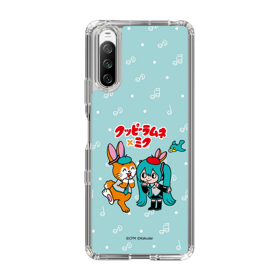 スリムプロテクションケース［ 初音ミク×クッピーラムネ - 初音ミク×クッピー - デフォルメイラスト ］